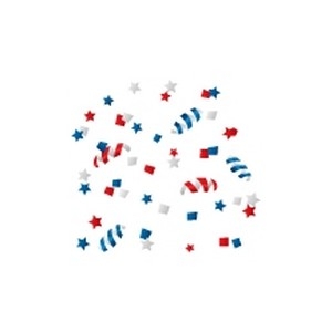 Red White and Blue Confetti